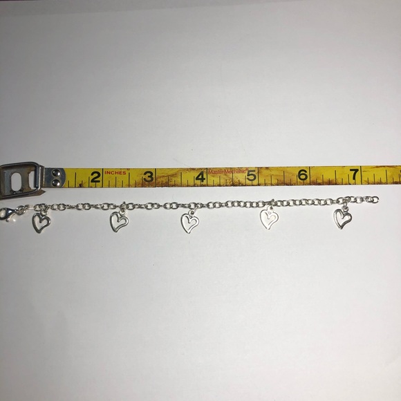 Sterling silver Italy heart bracelet - Picture 5 of 6